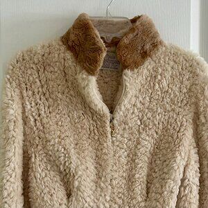 Paula Lishman Sheared Beaver Knit Fur Jacket Handmade Canada Luxury Vintage Fur